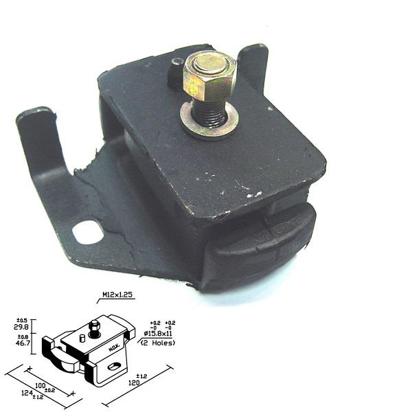 Thumb do produto Apoio Toyota Hiace LH102 Cx. Velocidades  124x124x47mm MGO