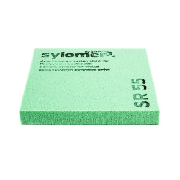 Thumb do produto Apoio Sylomer SR  55 Verde 25x100x100mm (50Kg) MGO