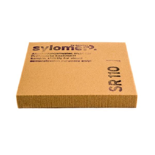 Thumb do produto Apoio Sylomer SR 110 Castanho 12x300x300mm (900Kg) MGO