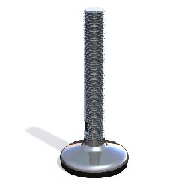 Thumb do produto Apoio Suporte FDA Inox Tipo H  60x31mm M12x70mm (700Kg) MGO