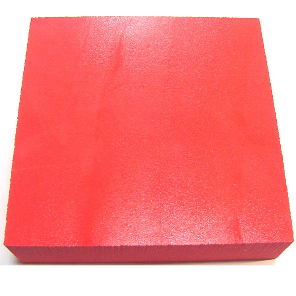 Thumb do produto Apoio Sylomer SR 220 Vermelho 25x100x100mm (2.2Kg/cm2) MGO
