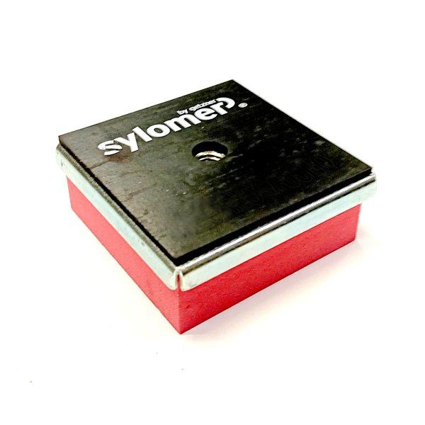 Thumb do produto Apoio Sylomer TSR- 220 - 70x70x30mmxM10 (45-75Kg) Base MGO