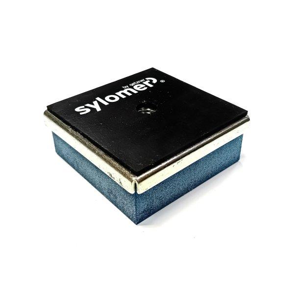 Thumb do produto Apoio Sylomer TSR- 850 - 70x70x30mmxM12 (150-250Kg) Base MGO