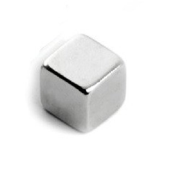 Thumb do produto Iman Neodimio Cubo  5mm (N42Ni)  (1.1Kg) MGO