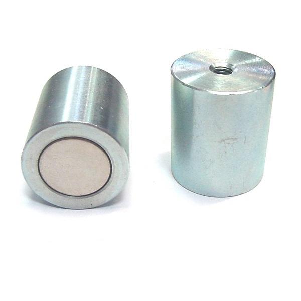 Thumb do produto Iman Neodimio Base Magnetica Alta C/Roscado Interior 30x35xM6mm (20Kg) MGO