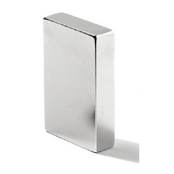 Thumb do produto Iman Neodimio Bloque  40x40x20mm (N42 Ni) (60Kg) MGO
