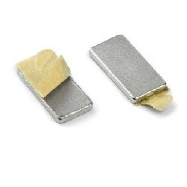 Thumb do produto Iman Neodimio Bloque  10x 5x1mm (N35-Ni) (0.550Kg) c/adesivo MGO