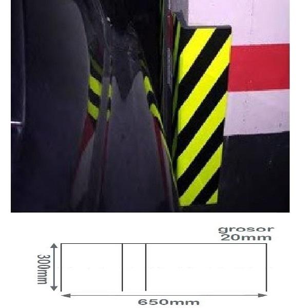 Thumb do produto Protector Coluna Espuma 20x300x650mm Fluorescente /Preto (Kit) MGO