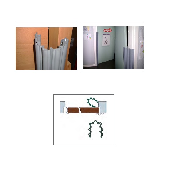 Thumb do produto Protector Portas Salva Dedos 90º -1.20mt Cinzento MGO