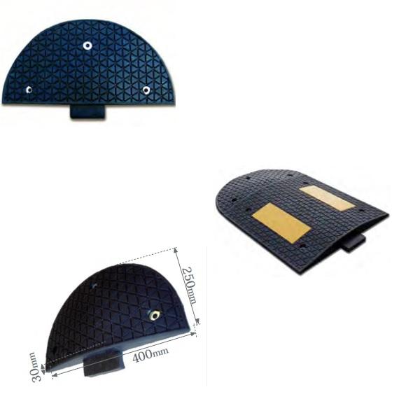 Thumb do produto Redutor de Velocidade 400x250x30mm Borracha Amarelo/Preto Terminal Macho MGO