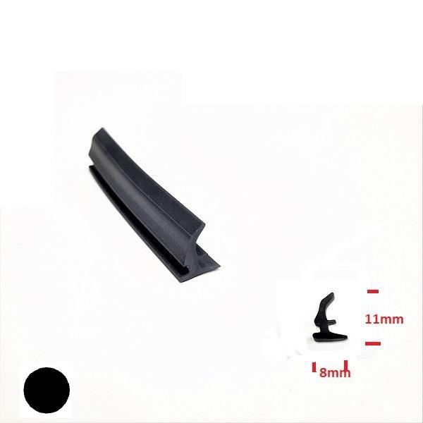 Thumb do produto Vedante Maciço EPDM p/Alumínios Janelas Cunha  7x2mm Preto MGO