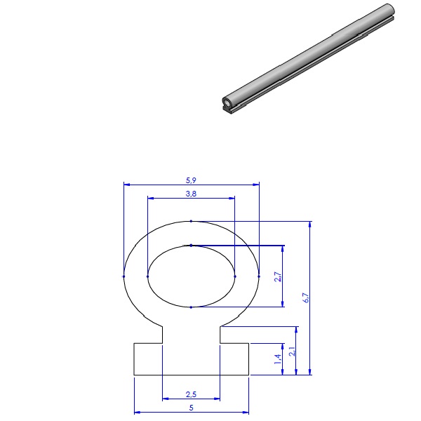 Thumb do produto Vedante Silicone  5x6.7mm MGO