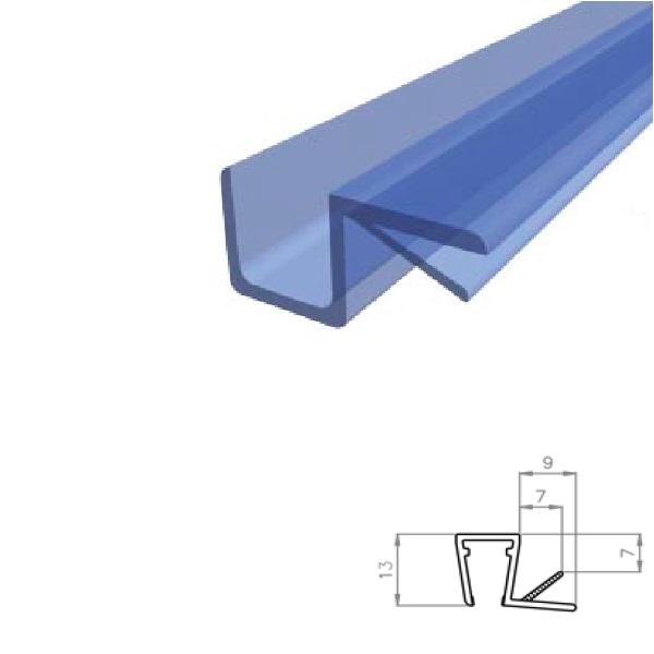 Thumb do produto Perfil PVC Cabine de Duche c/Aba 90º Vidro 8mm (2.5mt) MGO