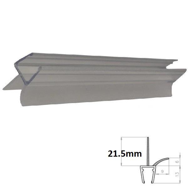 Thumb do produto Perfil PVC Cabine de Duche c/Duas Abas  6mm (2.2mt) (Aba 12mm) MGO