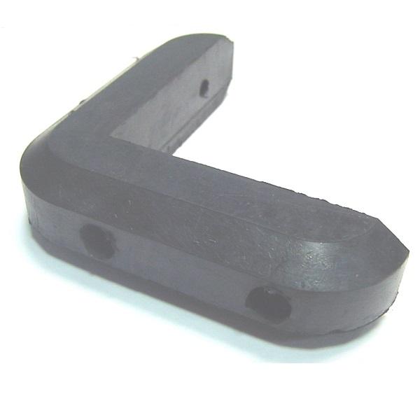 Thumb do produto Proteção Cantos em Borracha  96x96mm p/Carros Hospitalares Preto MGO