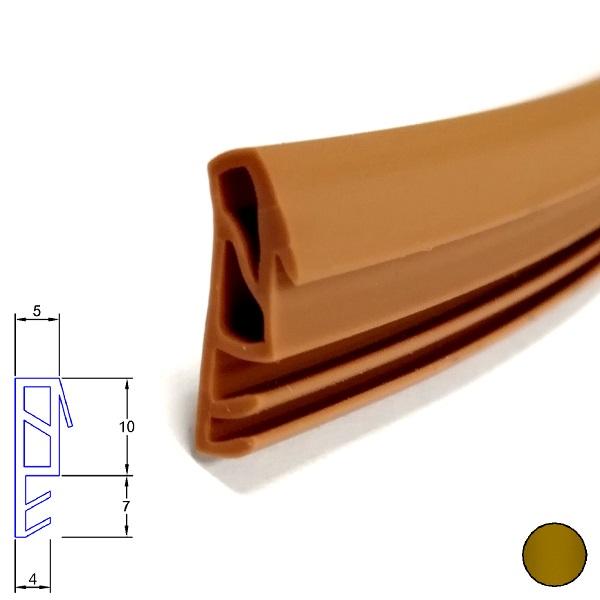 Thumb do produto Perfil PVC Portas e Janelas 5x10mm (ShA74) Castanho Alaranjado MGO