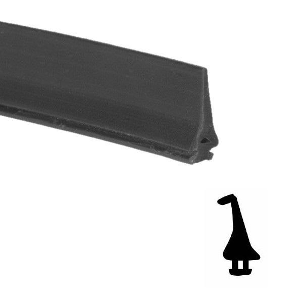 Thumb do produto Vedante Maciço EPDM p/Alumínios Vedação Central  8x17mm c/encaixe 3mm MGO