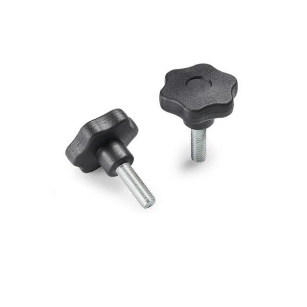 Thumb do produto Manipulo Poliamida 6 Pontas Macho 30mm M 5x20mm MGO